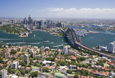 Aerial of Sydney