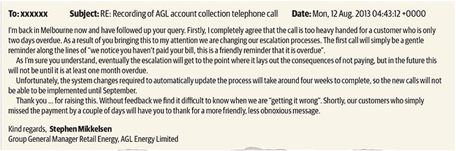 AGL call