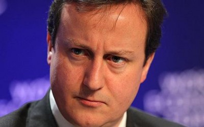 SWITZERLAND-WEF-DAVOS-CAMERON