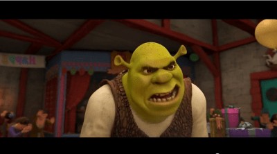 shrek angry