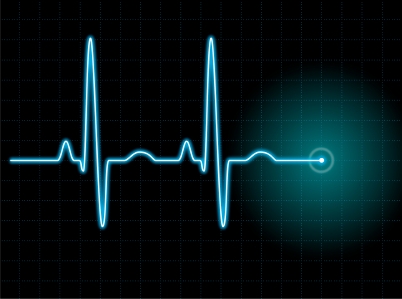 heart-rate-on-a-screen-EKG-machine