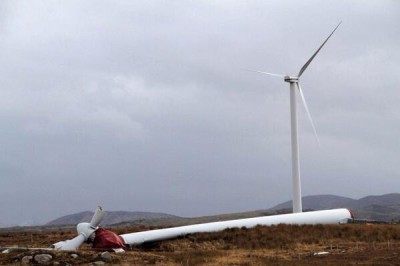 Turbine collapse