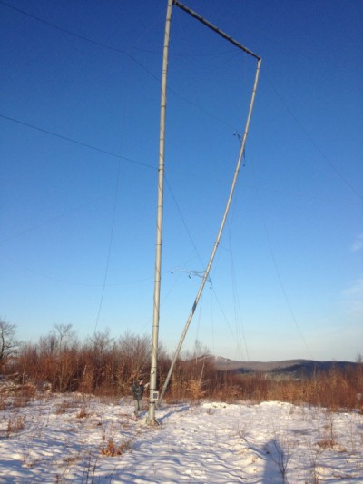 More MET Mast Mayhem: Community Defenders Drop Mast in Fight to Save Homes near Bangor,&nbsp;Maine