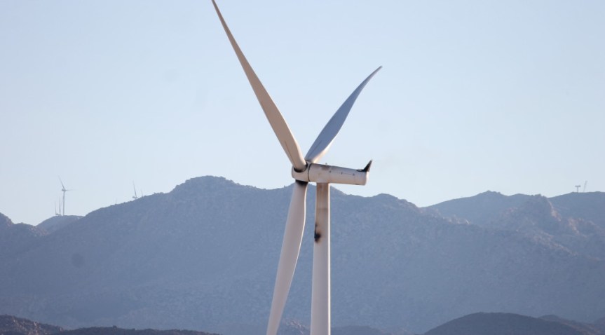 burnt out tubine at ocotillo