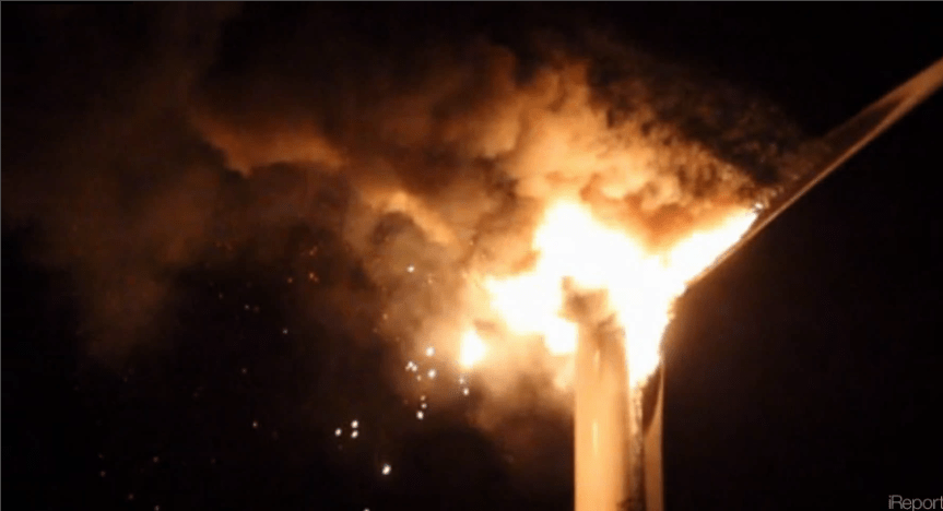 Victorian Country Fire Authority’s Claim that Wind Turbines Not Combustible&nbsp;Scorched