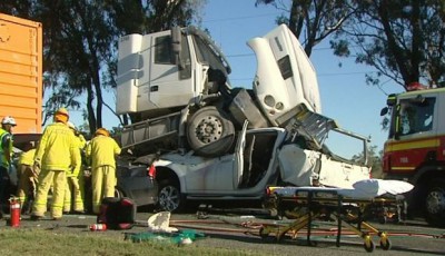 truck crash
