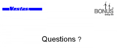 vestas questions