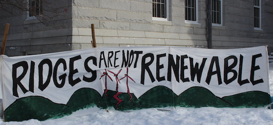ridges not renewable