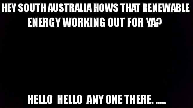 Blackout Blues: Wind Power Obsession Makes South Australia an International&nbsp;Joke