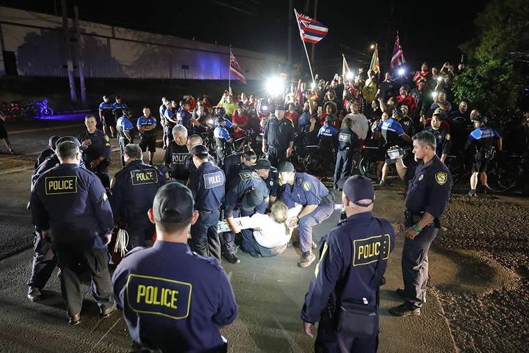 Riot Act: Cops Arrest 160 Outraged Hawaiians Fighting Against Mega-Wind Power&nbsp;Project