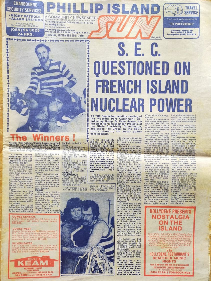 Oh So Close: How Australia’s Nuclear Powered Future Almost Began In&nbsp;1980