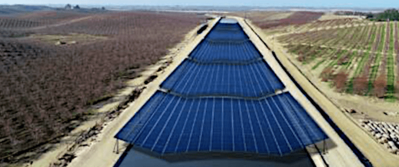 Californian Covers Water Supply Channels With Solar Panels – Laden With Toxic&nbsp;Gunk