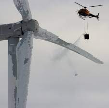Too Cool For School: Frozen Wind Turbines Being ‘Warmed’ Up Using Diesel Powered&nbsp;Generators
