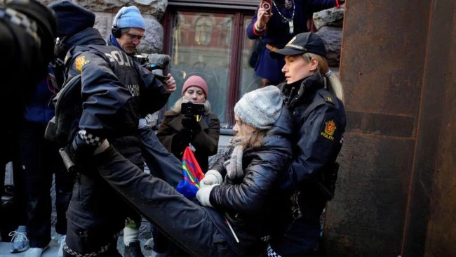 Believe It or Not: Greta Thunberg Arrested While Protesting AGAINST Wind&nbsp;Turbines