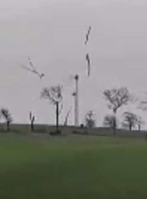 Safety Watch: Neighbours Learn to Dodge Flying Blades From Exploding Wind&nbsp;Turbines